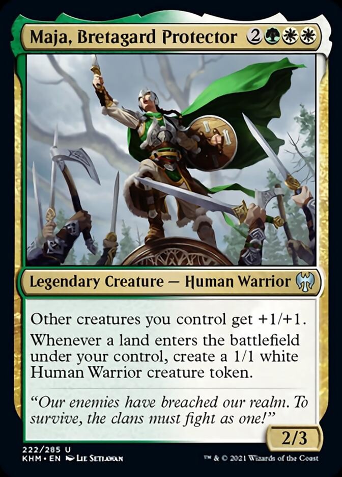 Maja, Bretagard Protector [Kaldheim] | Webway Games