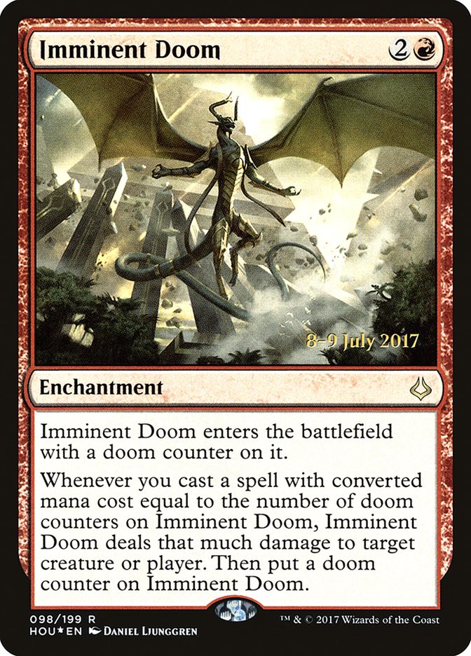 Imminent Doom  (Prerelease) [Hour of Devastation Prerelease Promos] | Webway Games