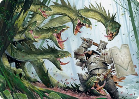 Lair of the Hydra Art Card [Dungeons & Dragons: Adventures in the Forgotten Realms Art Series] | Webway Games