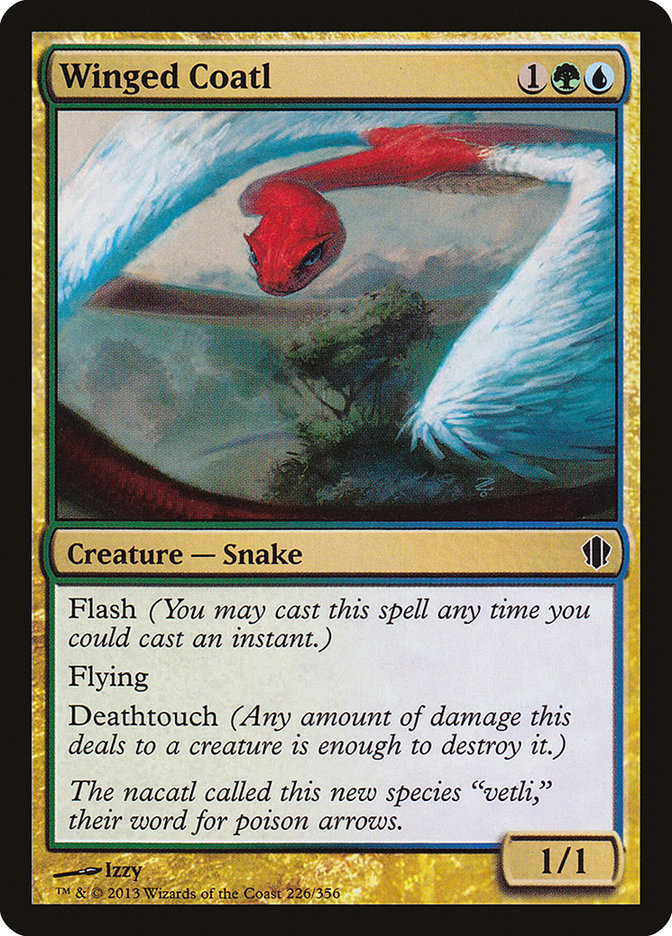 Winged Coatl [Commander 2013] | Webway Games