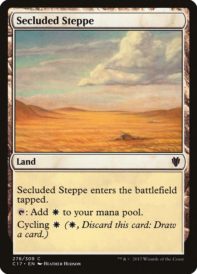 Secluded Steppe [Commander 2017] | Webway Games