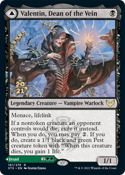 Valentin, Dean of the Vein // Lisette, Dean of the Root [Strixhaven: School of Mages Prerelease Promos] | Webway Games