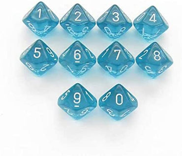 Chessex 10 Count D10 Set