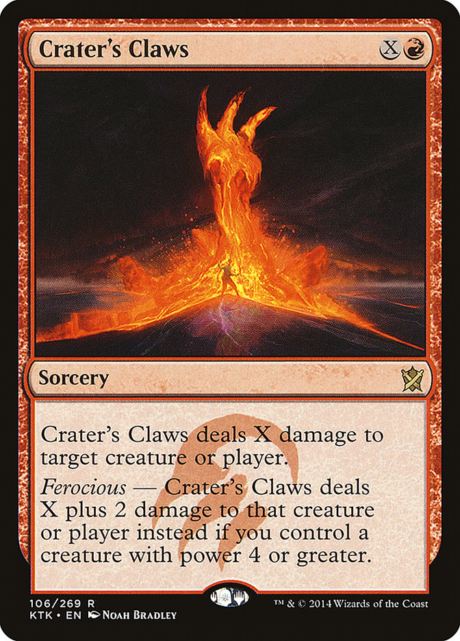 Crater's Claws [Khans of Tarkir] | Webway Games