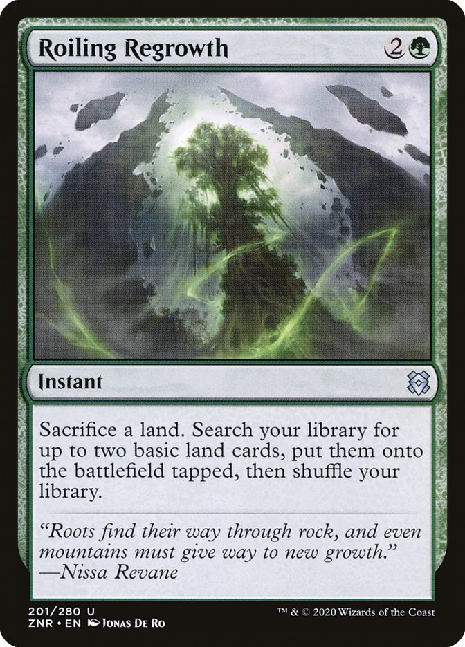 Roiling Regrowth [Zendikar Rising] | Webway Games