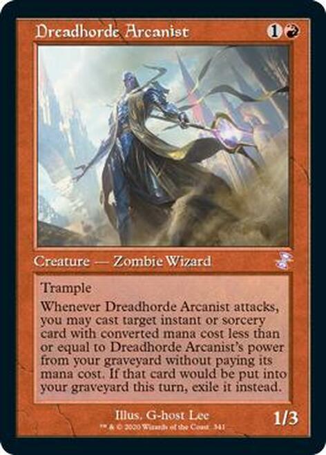 Dreadhorde Arcanist (Timeshifted) [Time Spiral Remastered] | Webway Games