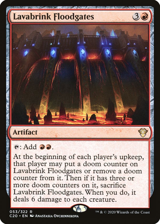 Lavabrink Floodgates [Commander 2020] | Webway Games