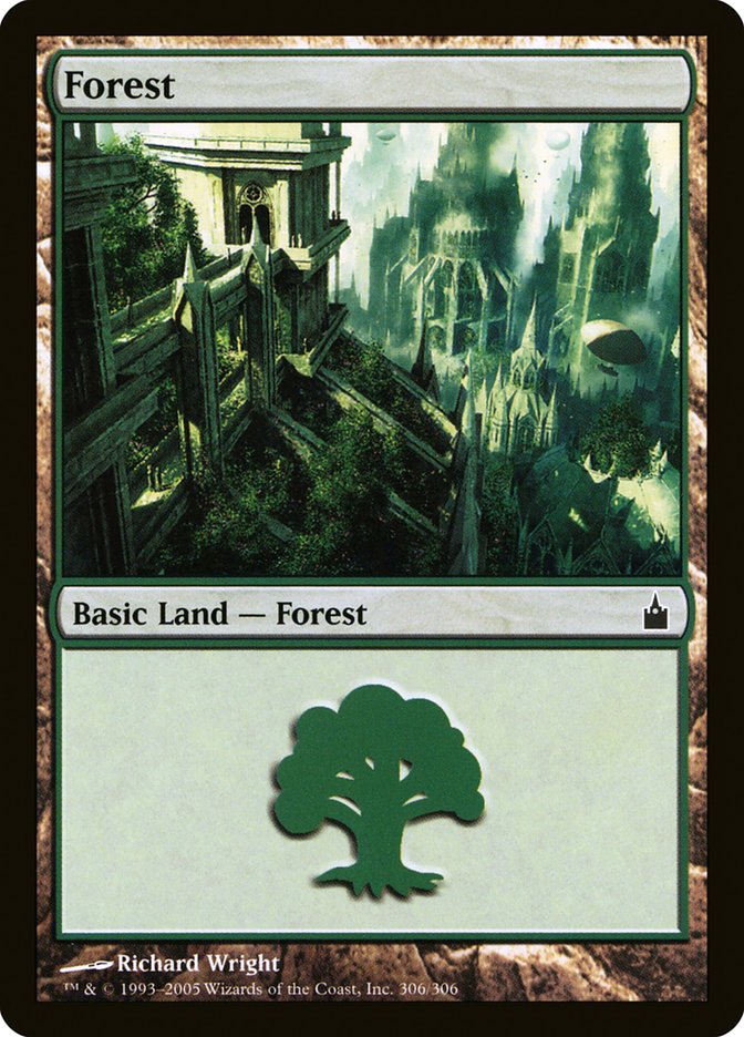 Forest (#306) [Ravnica: City of Guilds] | Webway Games