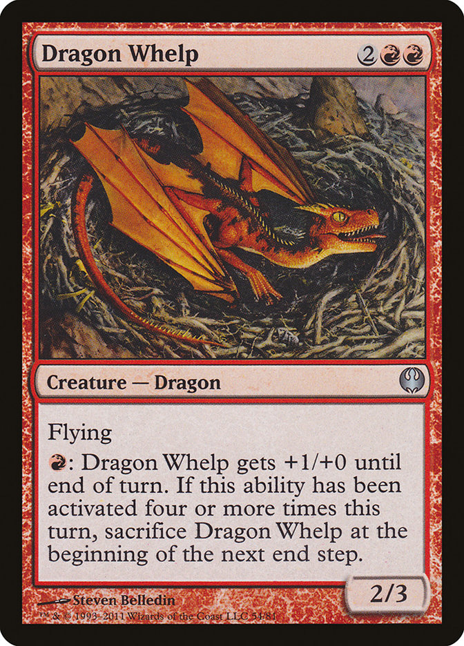 Dragon Whelp [Duel Decks: Knights vs. Dragons] | Webway Games