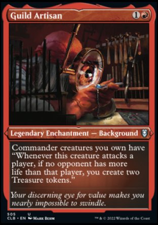 Guild Artisan (Foil Etched) [Commander Legends: Battle for Baldur's Gate] | Webway Games