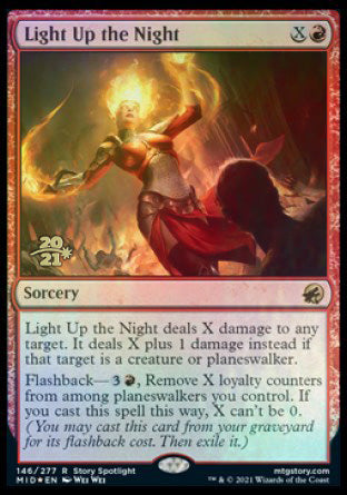 Light Up the Night [Innistrad: Midnight Hunt Prerelease Promos] | Webway Games