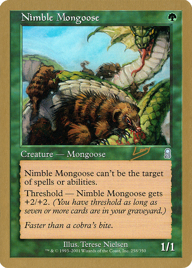 Nimble Mongoose (Raphael Levy) [World Championship Decks 2002] | Webway Games