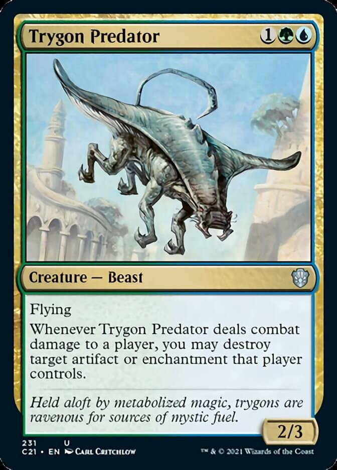 Trygon Predator [Commander 2021] | Webway Games