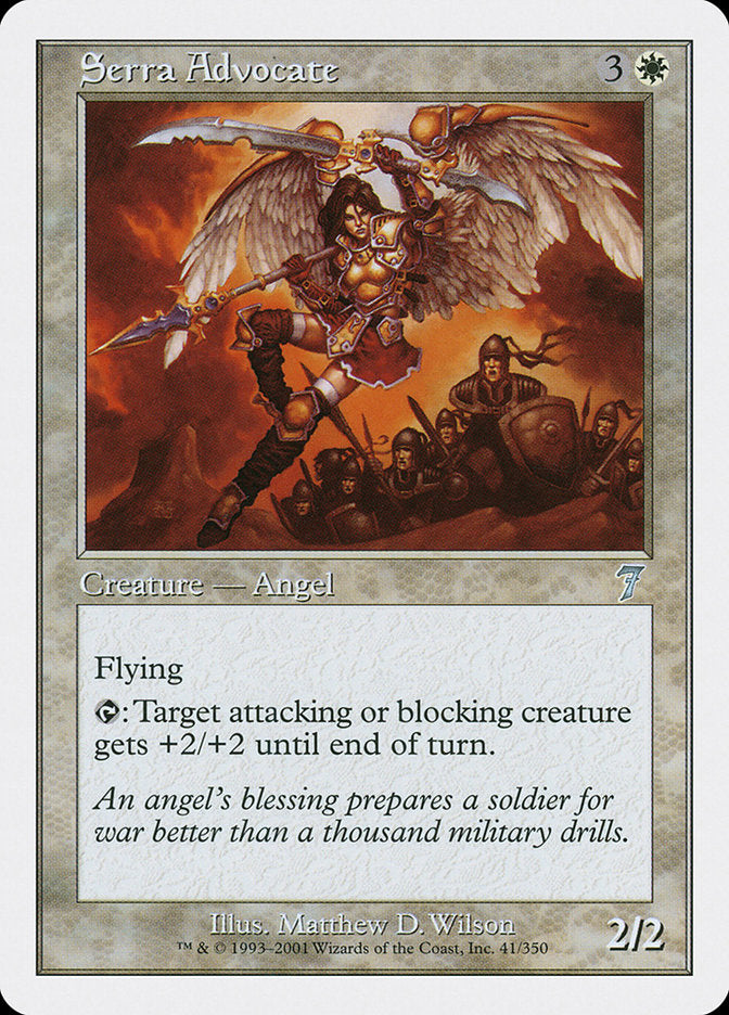 Serra Advocate [Seventh Edition] | Webway Games