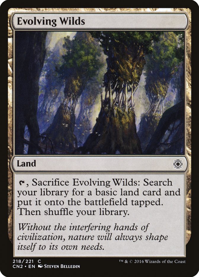 Evolving Wilds [Conspiracy: Take the Crown] | Webway Games