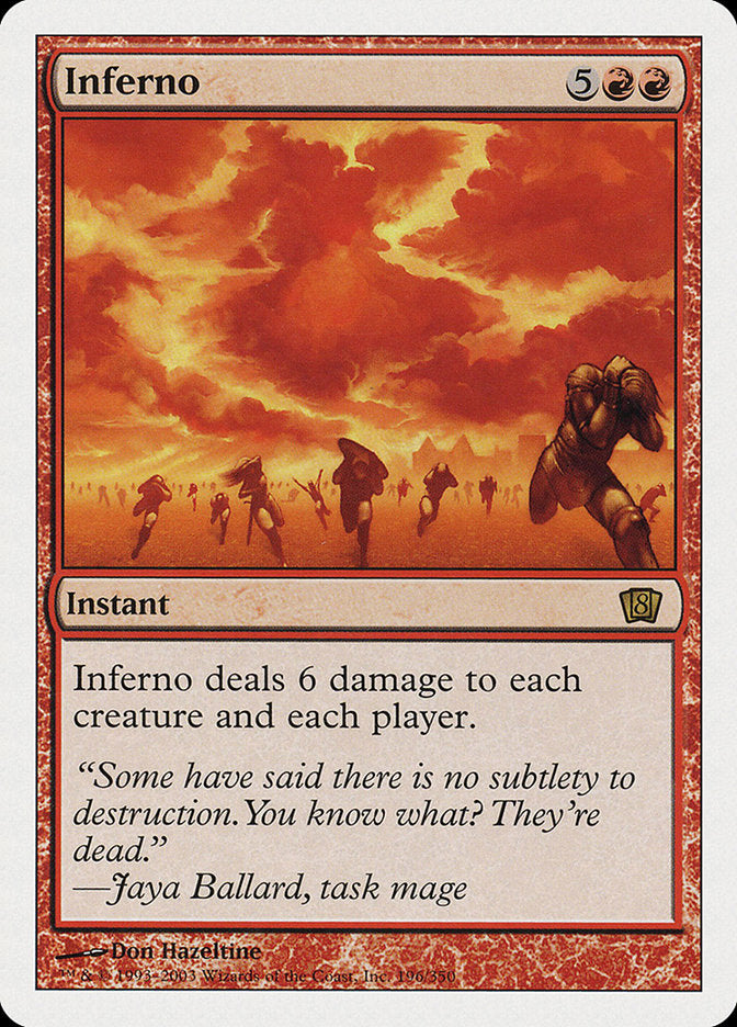 Inferno [Eighth Edition] | Webway Games