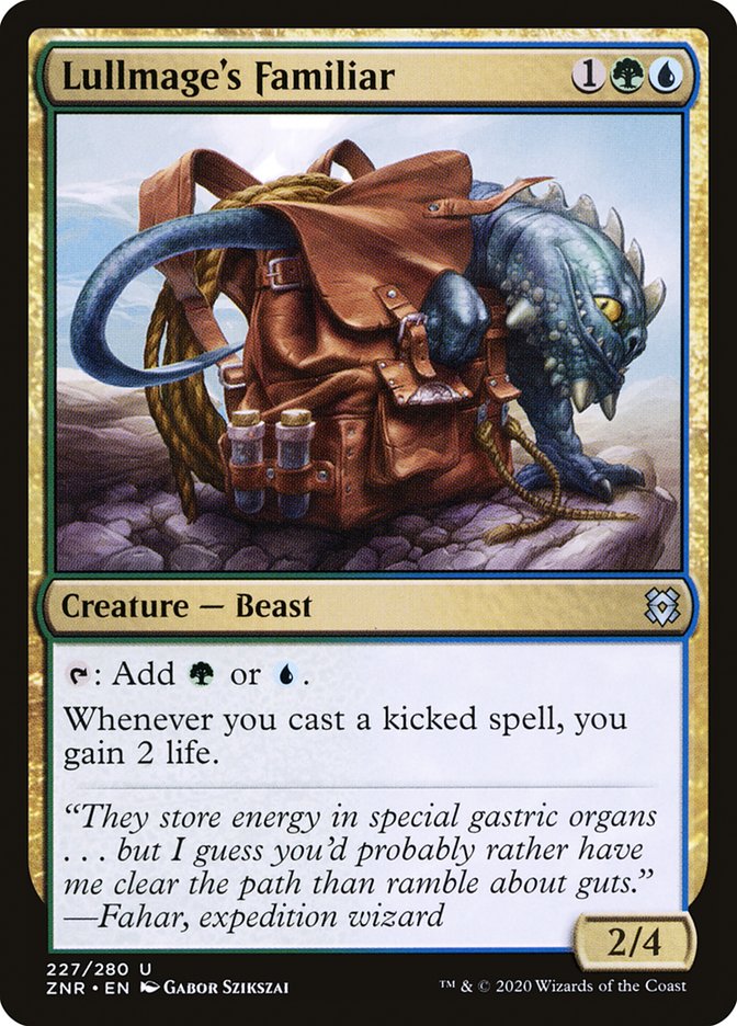 Lullmage's Familiar [Zendikar Rising] | Webway Games