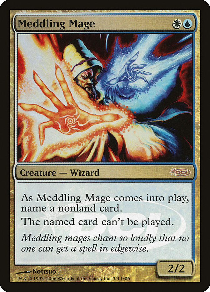 Meddling Mage [Judge Gift Cards 2006] | Webway Games
