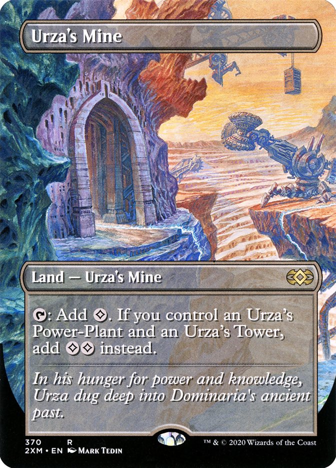 Urza's Mine (Borderless) [Double Masters] | Webway Games