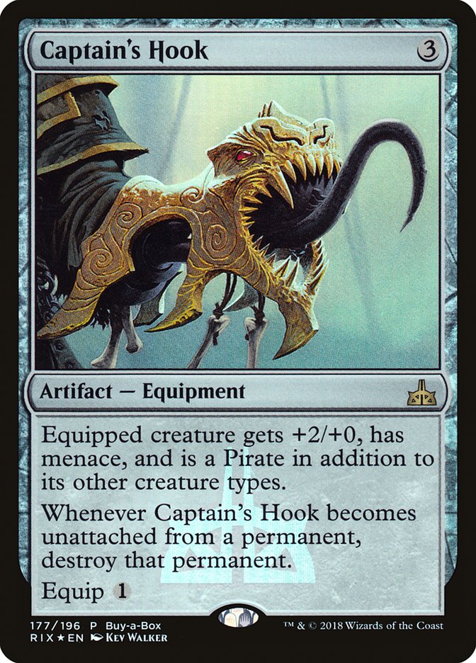 Captain's Hook (Buy-A-Box) [Rivals of Ixalan Promos] | Webway Games