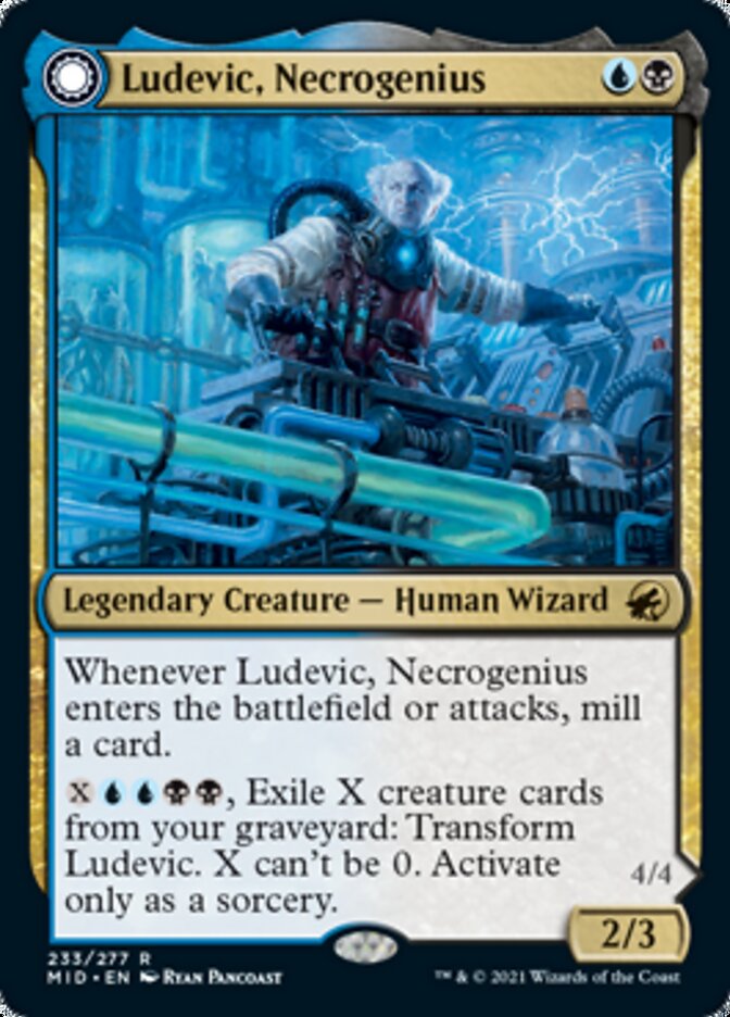 Ludevic, Necrogenius // Olag, Ludevic's Hubris [Innistrad: Midnight Hunt] | Webway Games