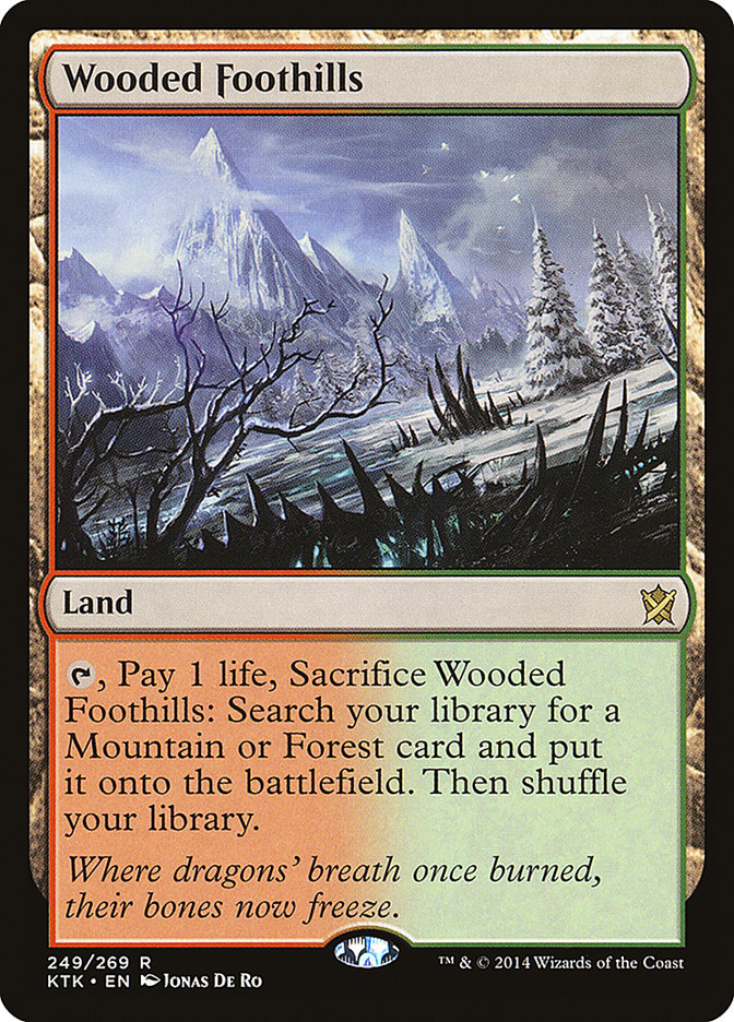 Wooded Foothills [Khans of Tarkir] | Webway Games