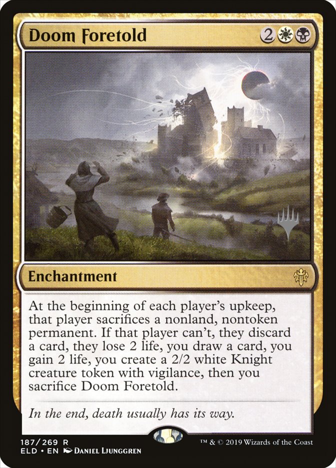 Doom Foretold (Promo Pack) [Throne of Eldraine Promos] | Webway Games