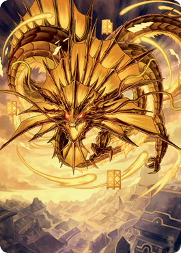 Ao, the Dawn Sky 2 Art Card [Kamigawa: Neon Dynasty Art Series] | Webway Games