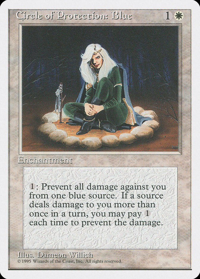 Circle of Protection: Blue [Fourth Edition] | Webway Games