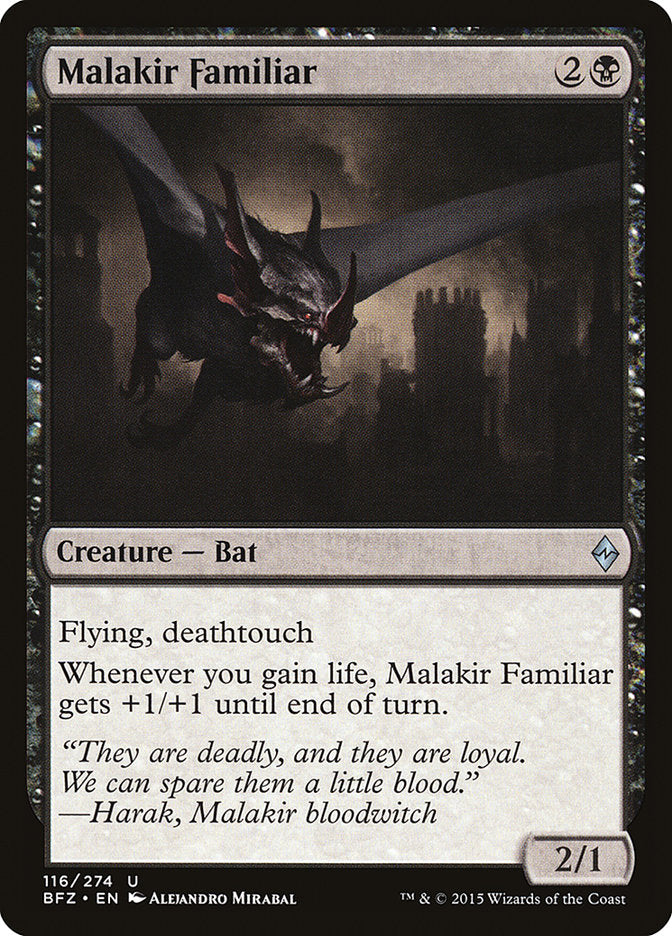 Malakir Familiar [Battle for Zendikar] | Webway Games