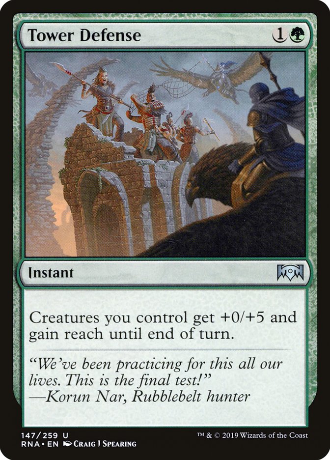 Tower Defense [Ravnica Allegiance] | Webway Games