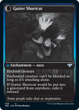 Gutter Skulker // Gutter Shortcut [Innistrad: Double Feature] | Webway Games