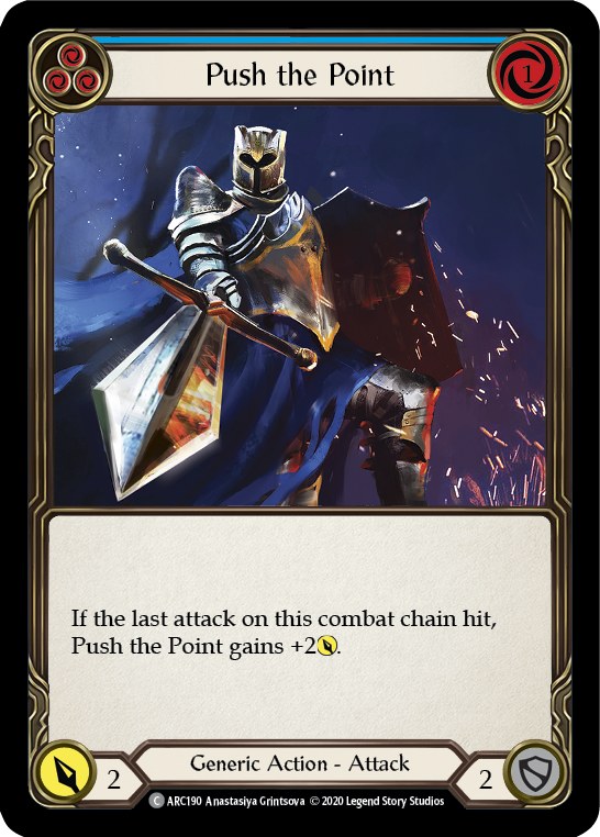 Push the Point (Blue) [ARC190] Unlimited Normal | Webway Games