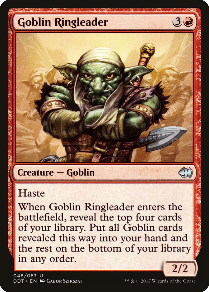 Goblin Ringleader [Duel Decks: Merfolk vs. Goblins] | Webway Games