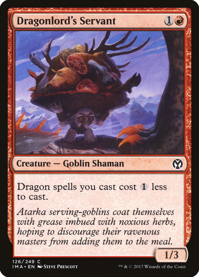Dragonlord's Servant [Iconic Masters] | Webway Games
