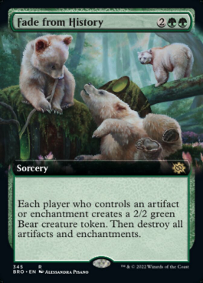 Fade from History (Extended Art) [The Brothers' War] | Webway Games