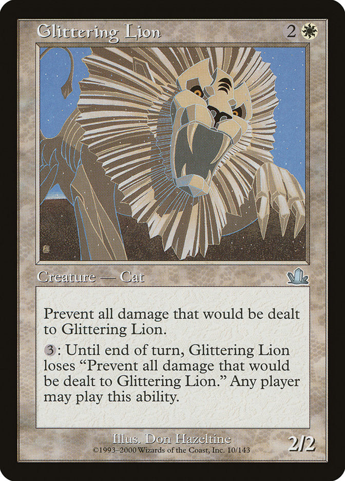 Glittering Lion [Prophecy] | Webway Games