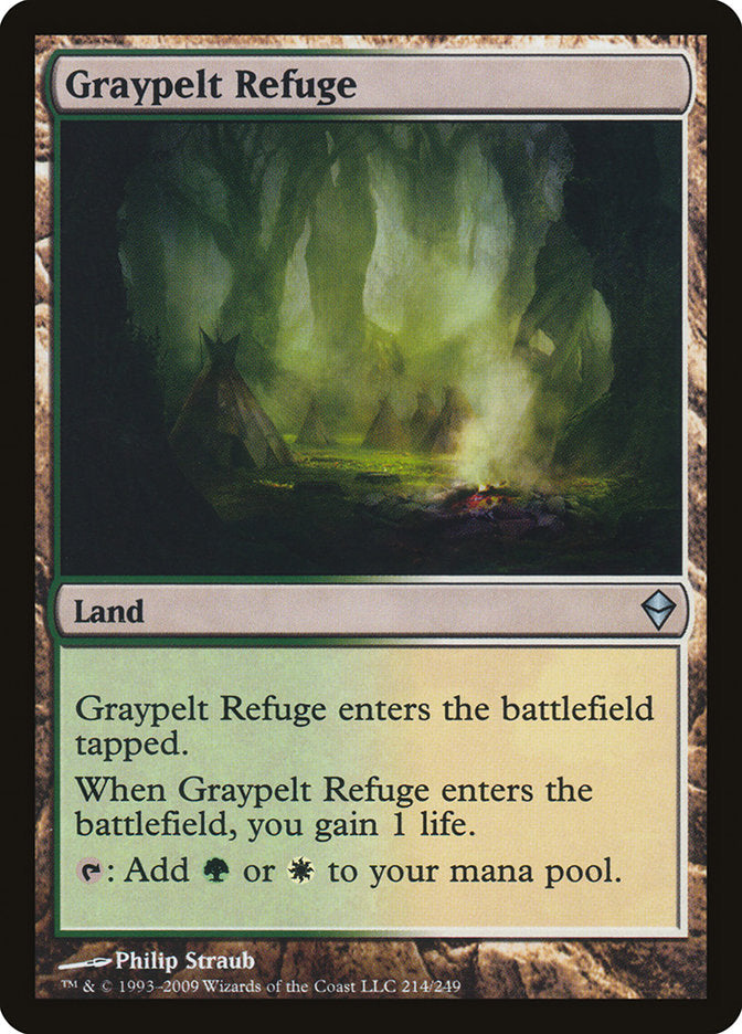 Graypelt Refuge [Zendikar] | Webway Games