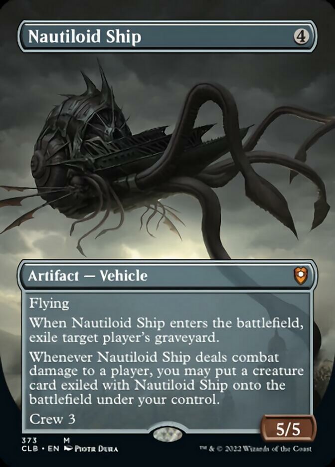 Nautiloid Ship (Borderless Alternate Art) [Commander Legends: Battle for Baldur's Gate] | Webway Games