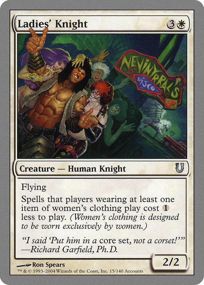 Ladies' Knight [Unhinged] | Webway Games