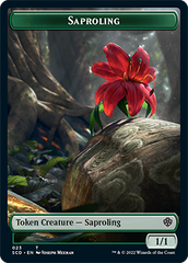 Saproling // Cat Double-Sided Token [Starter Commander Decks] | Webway Games