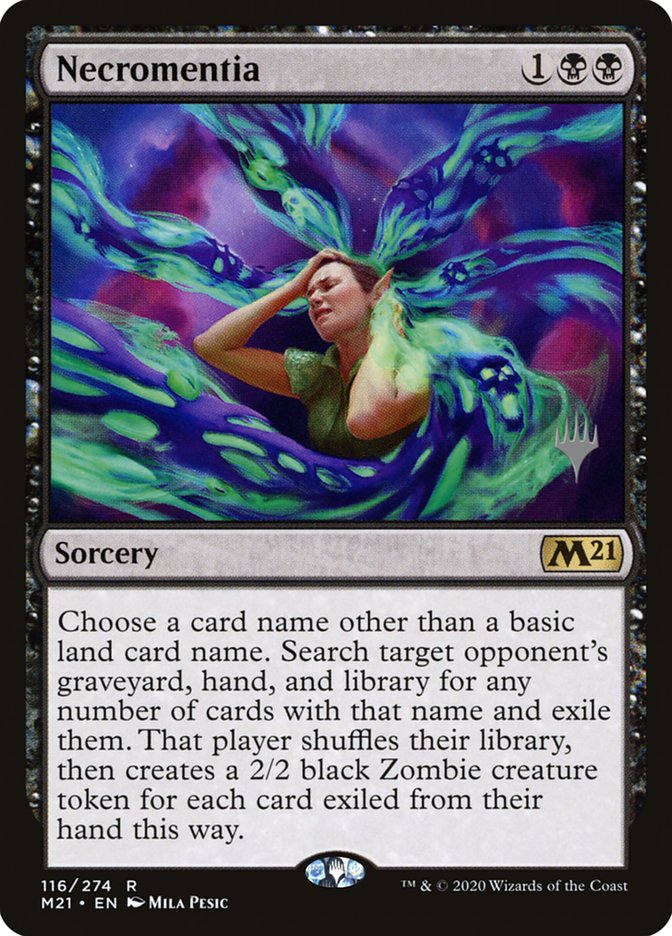 Necromentia (Promo Pack) [Core Set 2021 Promos] | Webway Games