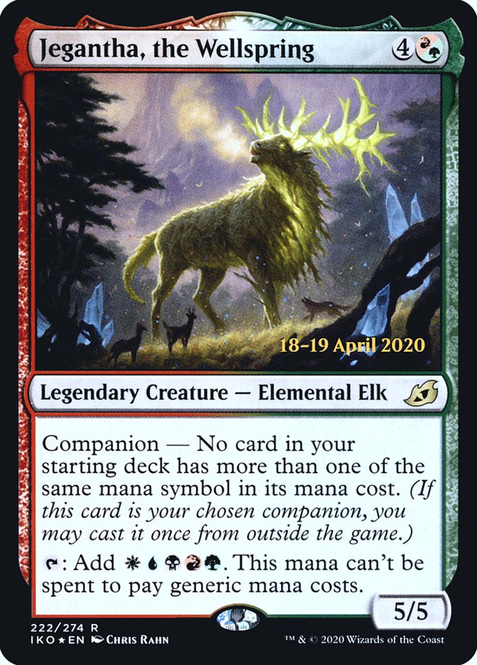 Jegantha, the Wellspring  [Ikoria: Lair of Behemoths Prerelease Promos] | Webway Games