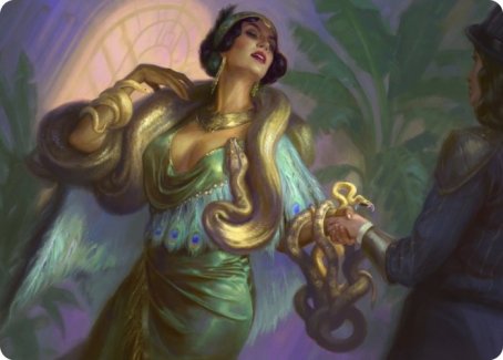 Venom Connoisseur Art Card [Streets of New Capenna Art Series] | Webway Games