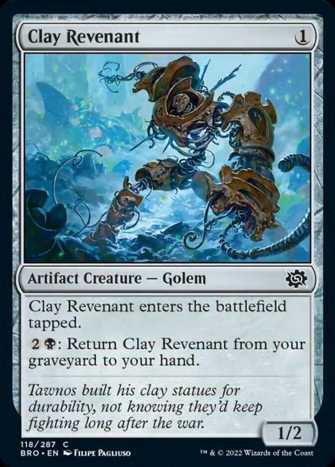 Clay Revenant [The Brothers' War] | Webway Games