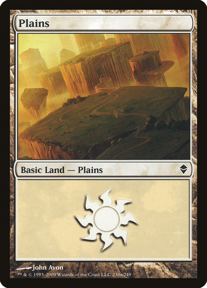 Plains (#230a) [Zendikar] | Webway Games