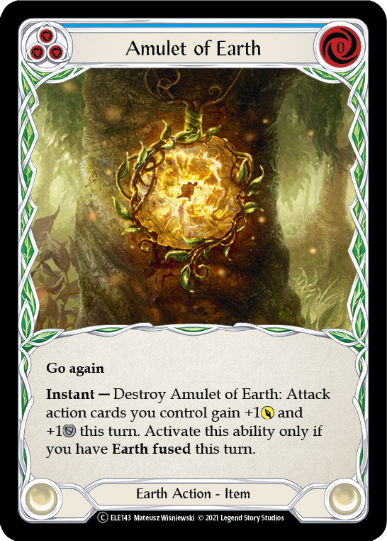 Amulet of Earth [U-ELE143] Unlimited Normal | Webway Games