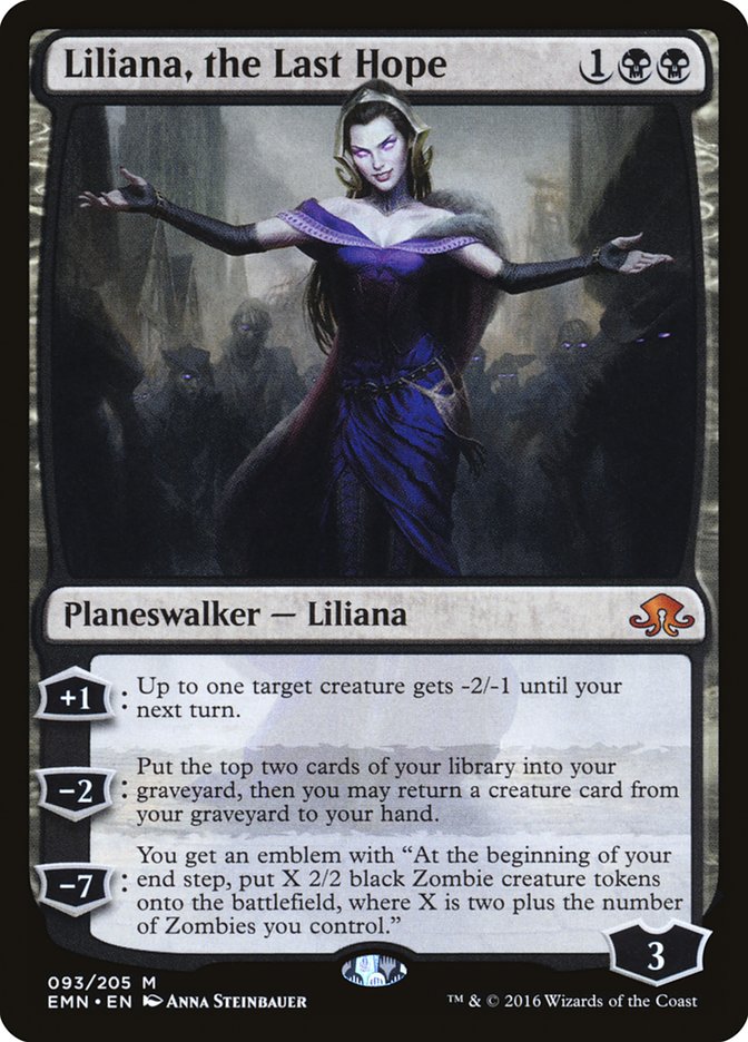 Liliana, the Last Hope [Eldritch Moon] | Webway Games