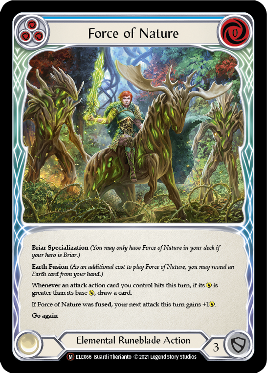 Force of Nature [U-ELE066] Unlimited Normal | Webway Games