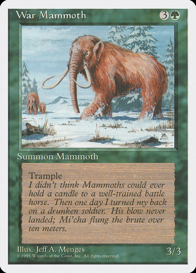 War Mammoth [Fourth Edition] | Webway Games